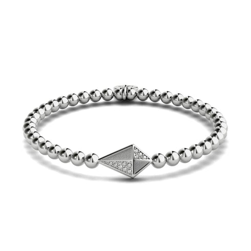 Drachen | Silber | Kristall-Charm-Armband